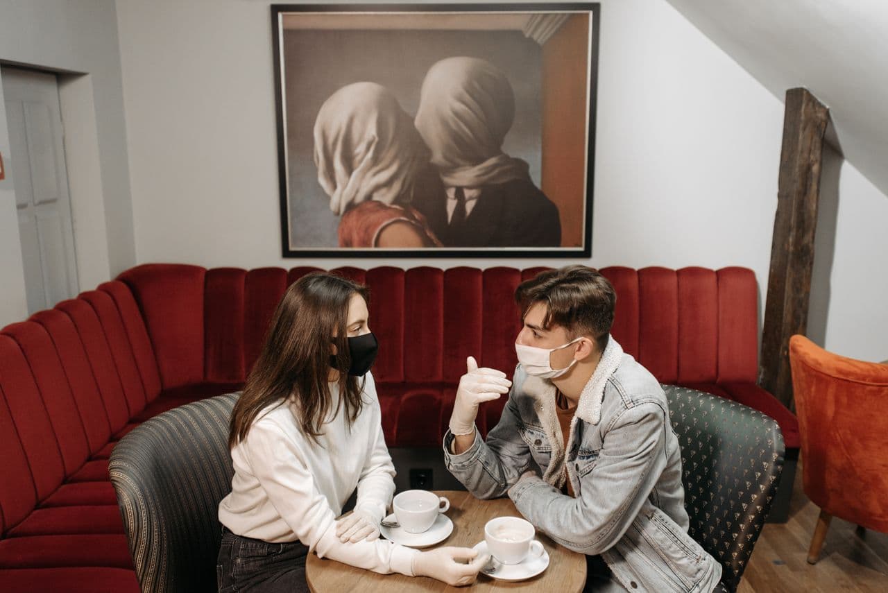 Happy couple