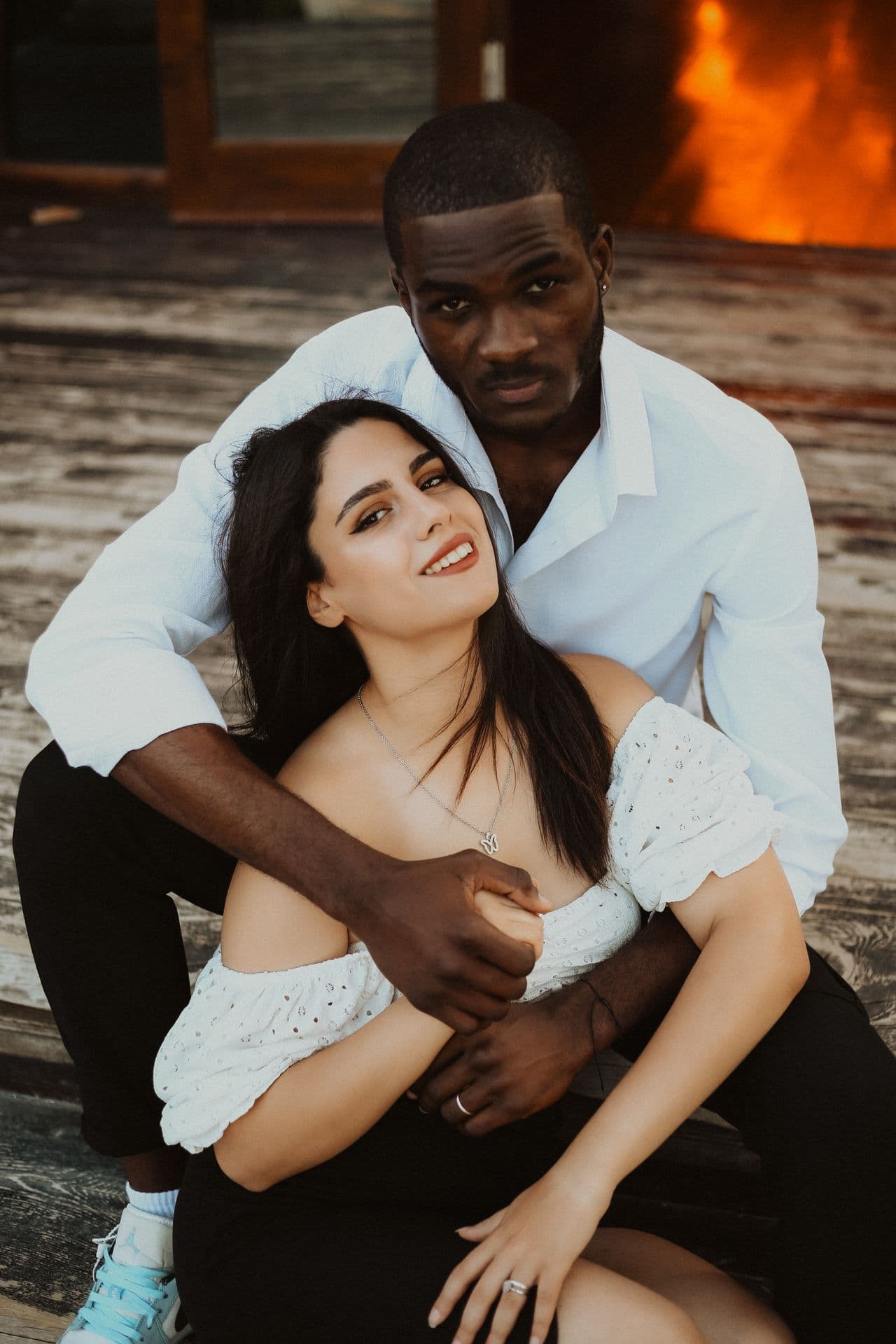 Happy couple